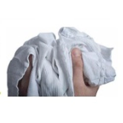 vendita online Pezzame di cotone bianco 2 kg Panni - Strofinacci - Moppini  Vanzo Centro Fer